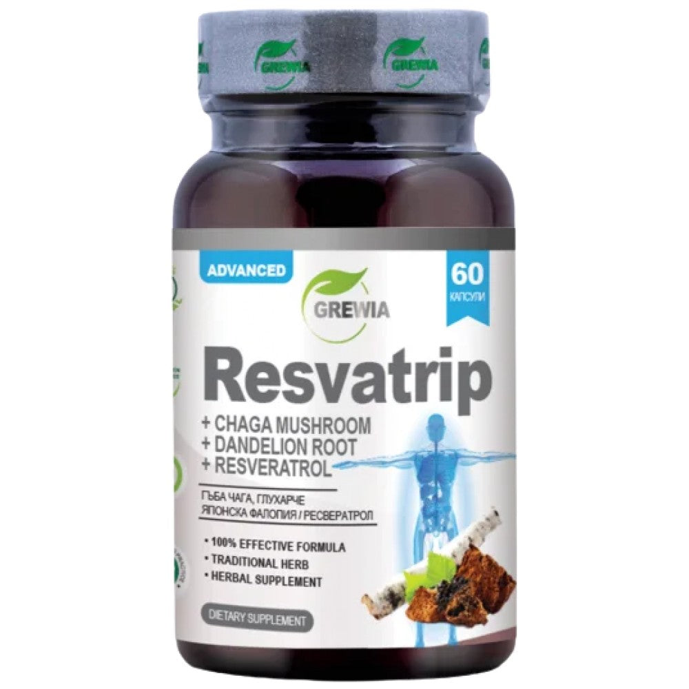 Resvаtrip + Chaga Mushroom + Dandelion Root + Resveratrol