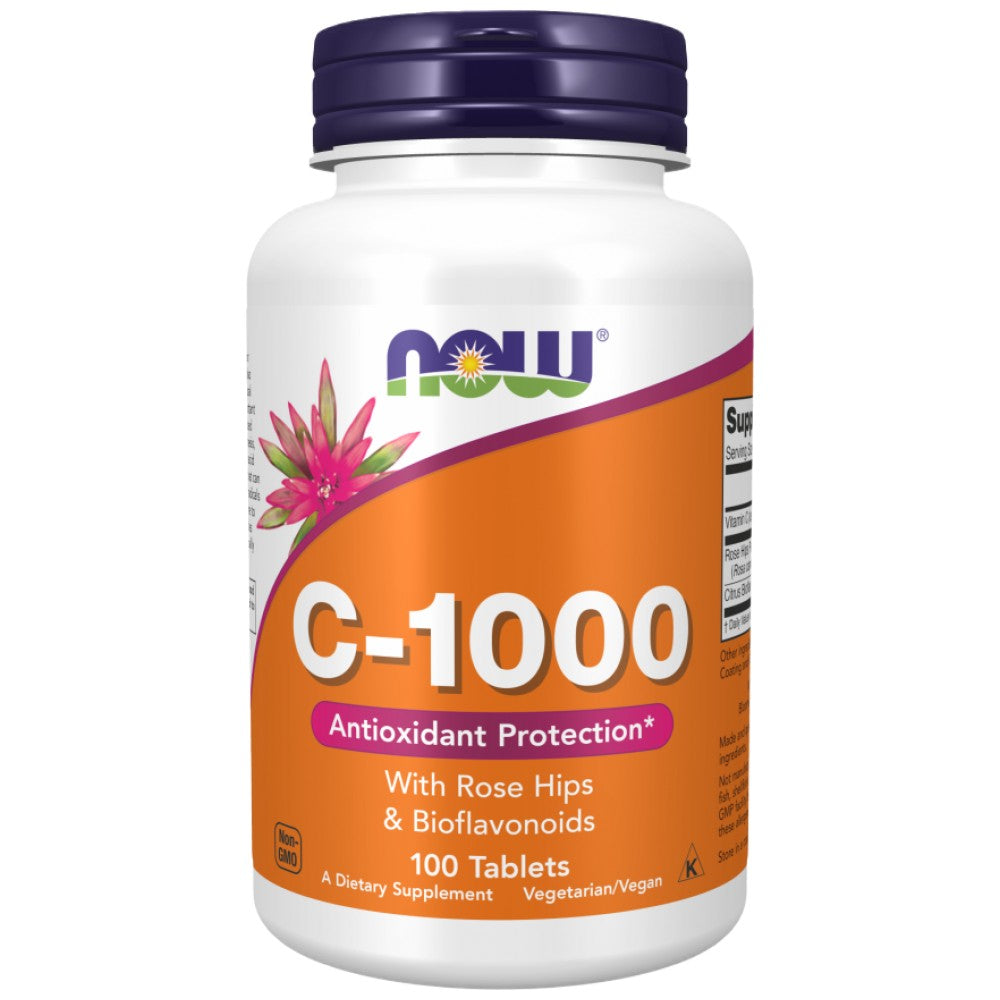 Vitamin C-1000 / with Rose Hips + Bioflavonoids