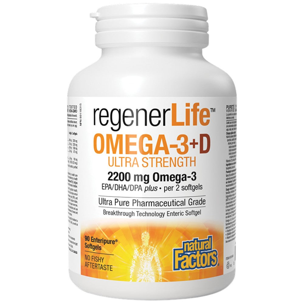 RegenerLife™ Omega-3+D Ultra Strength