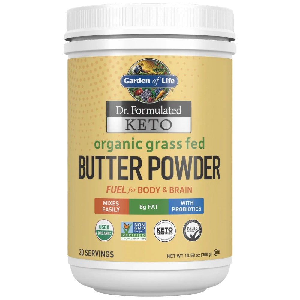 Dr. Formulated Organic Grass Fed Butter Powder