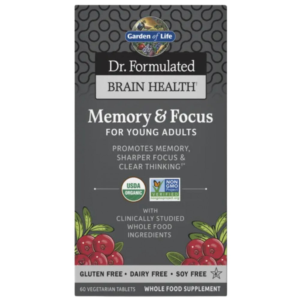 Dr. Formulated Memory & Focus for Young Adults