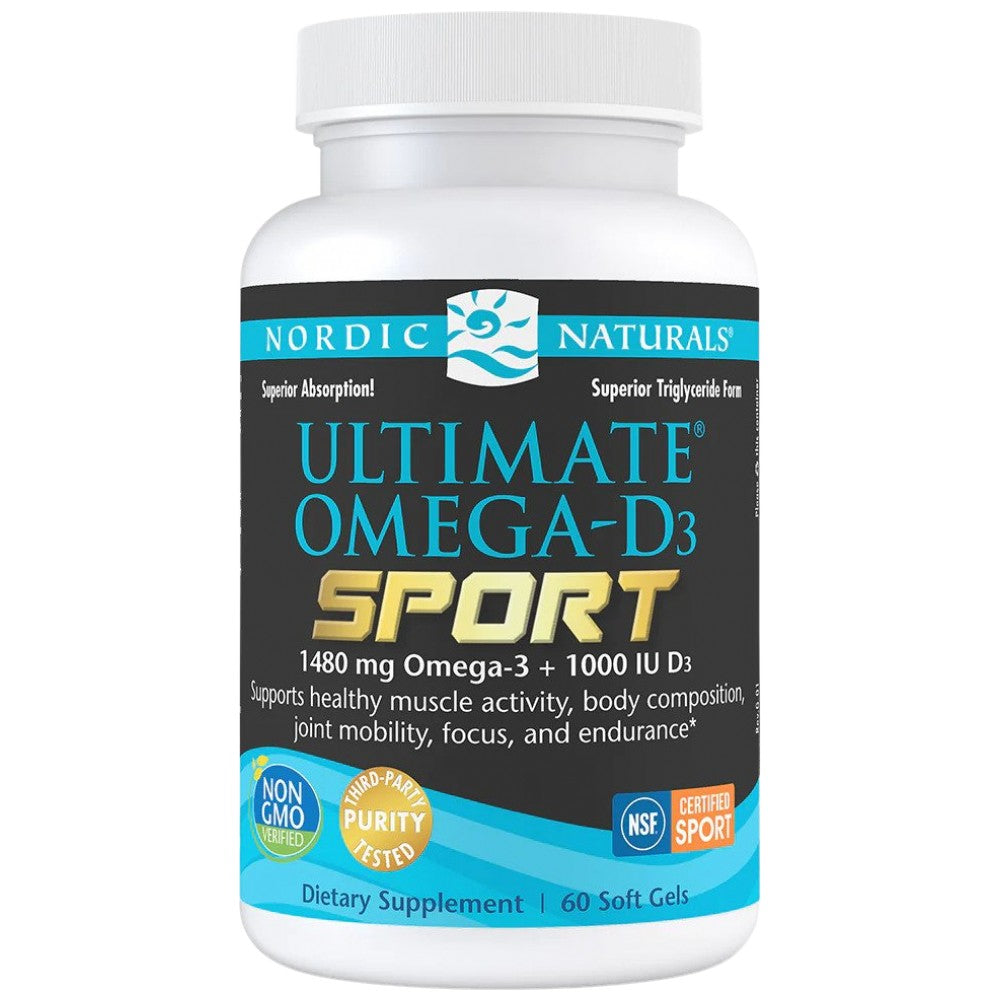 Ultimate Omega-D3 Sport 1480 mg