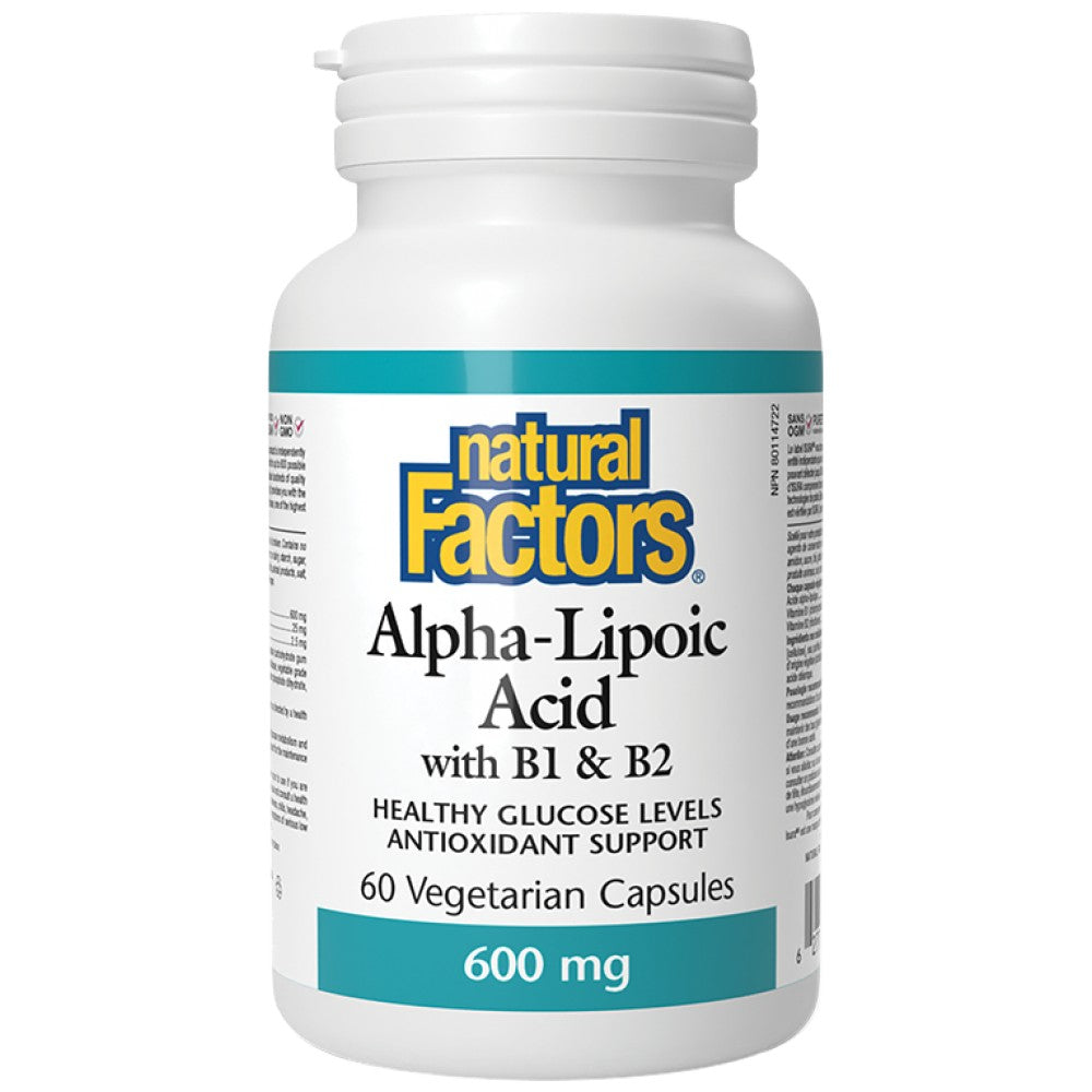 Alpha Lipoic Acid 600 mg With B1&B2