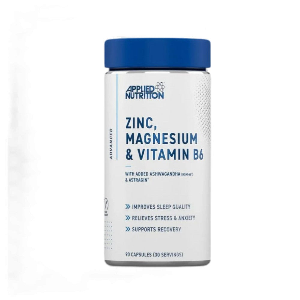 Zinc, Magnesium & Vitamin B6 | ZMA with KSM-66® Ashwagandha Extract
