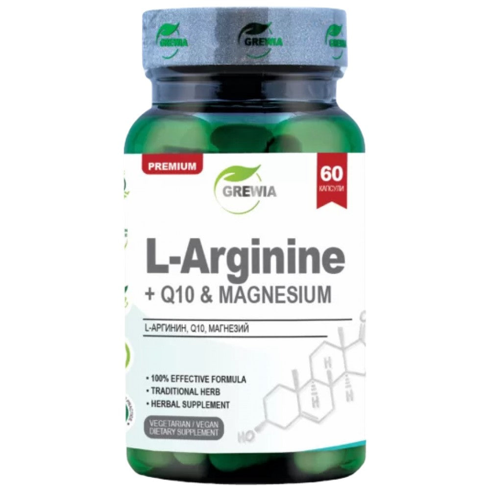 L-Arginine + Q10 & Magnesium