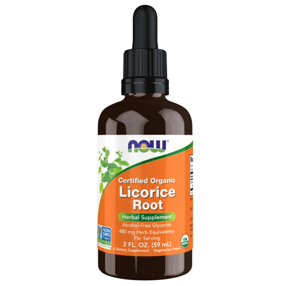 Licorice Root Glycerite Drops | Certified Organic