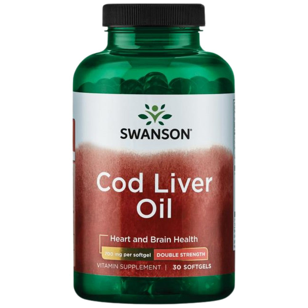 Double-Strength Cod Liver Oil 700mg