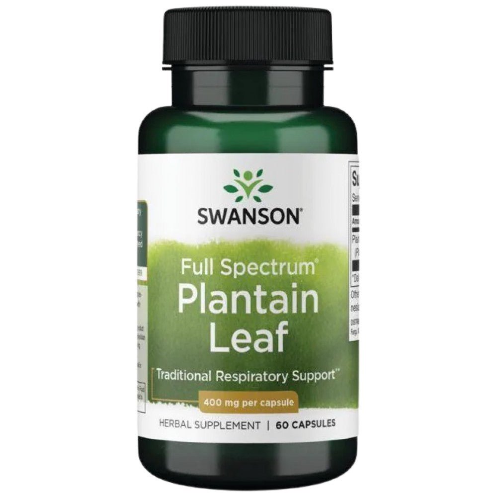 Full Spectrum Plantain Leaf 400 mg