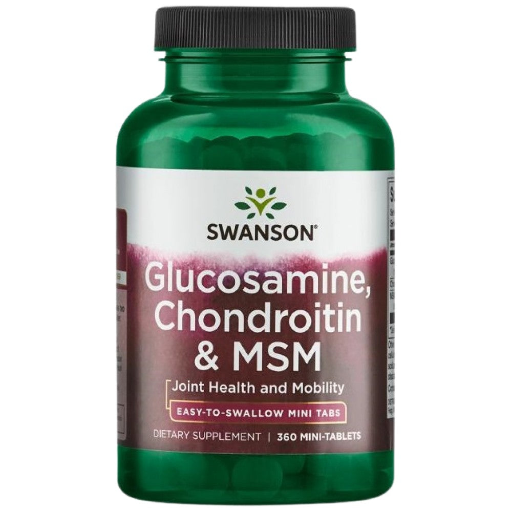 Glucosamine, Chondroitin & MSM | Mini Tablets