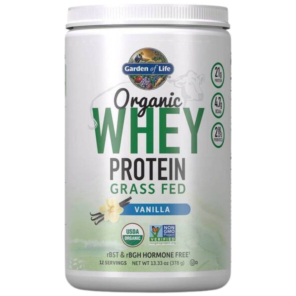 Organic Whey Protein | Grass Fed