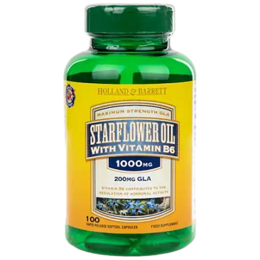 Starflower Oil 1000mg | With Vitamin B6