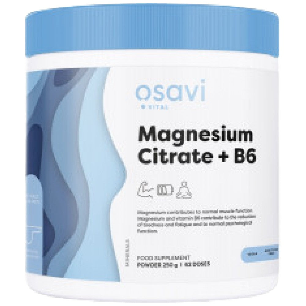 Magnesium Citrate + B6 Powder