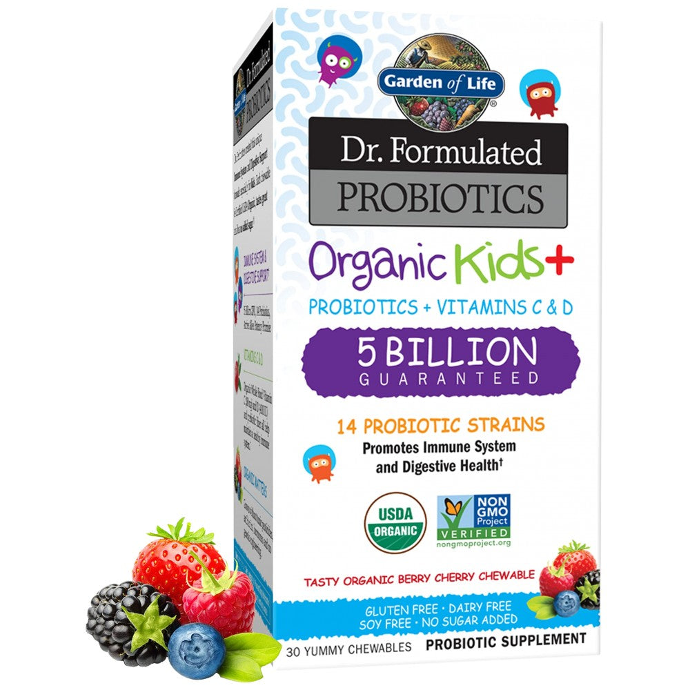 Dr. Formulated Probiotics Organic Kids+