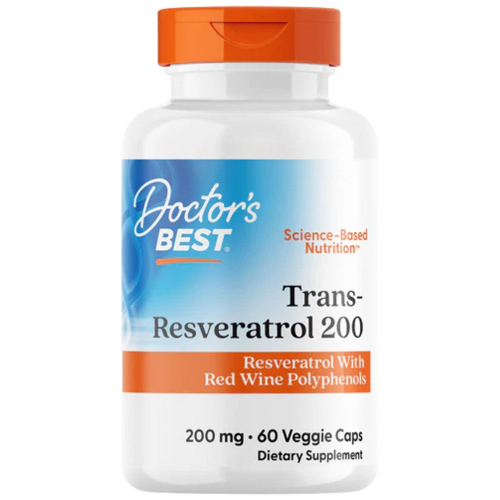 Trans-Resveratrol 200 mg | with ResVinol-25