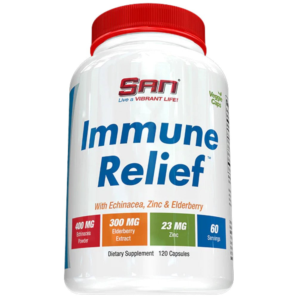 Immune Relief | with Echinacea, Zinc & Elderberry