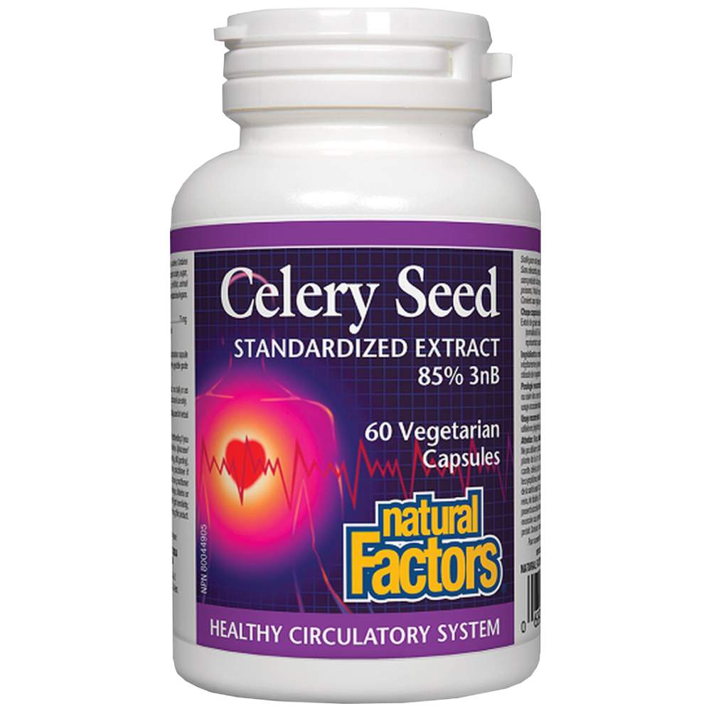 Celery Seed Standardized Extract 85% 3nB 75 mg