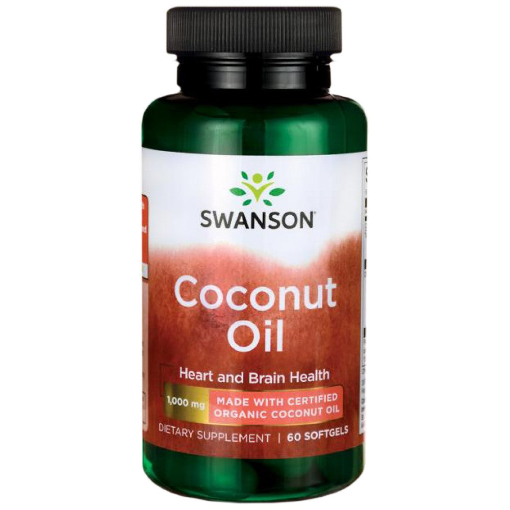 Certified Organic Coconut Oil 1000 mg