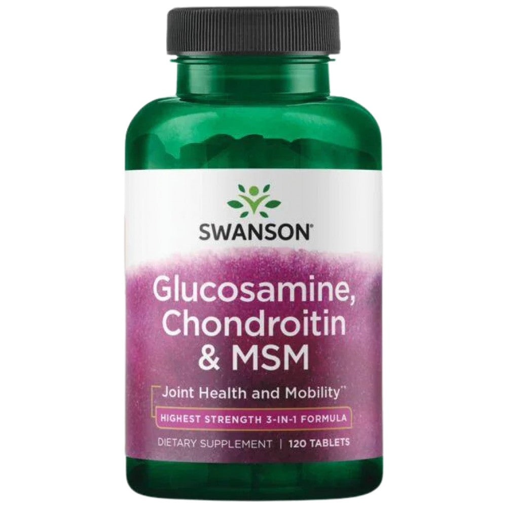 Glucosamine, Chondroitin & MSM - Highest Strength