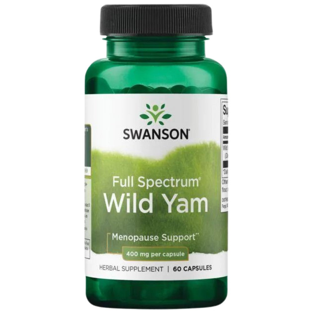 Full Spectrum Wild Yam 400 mg