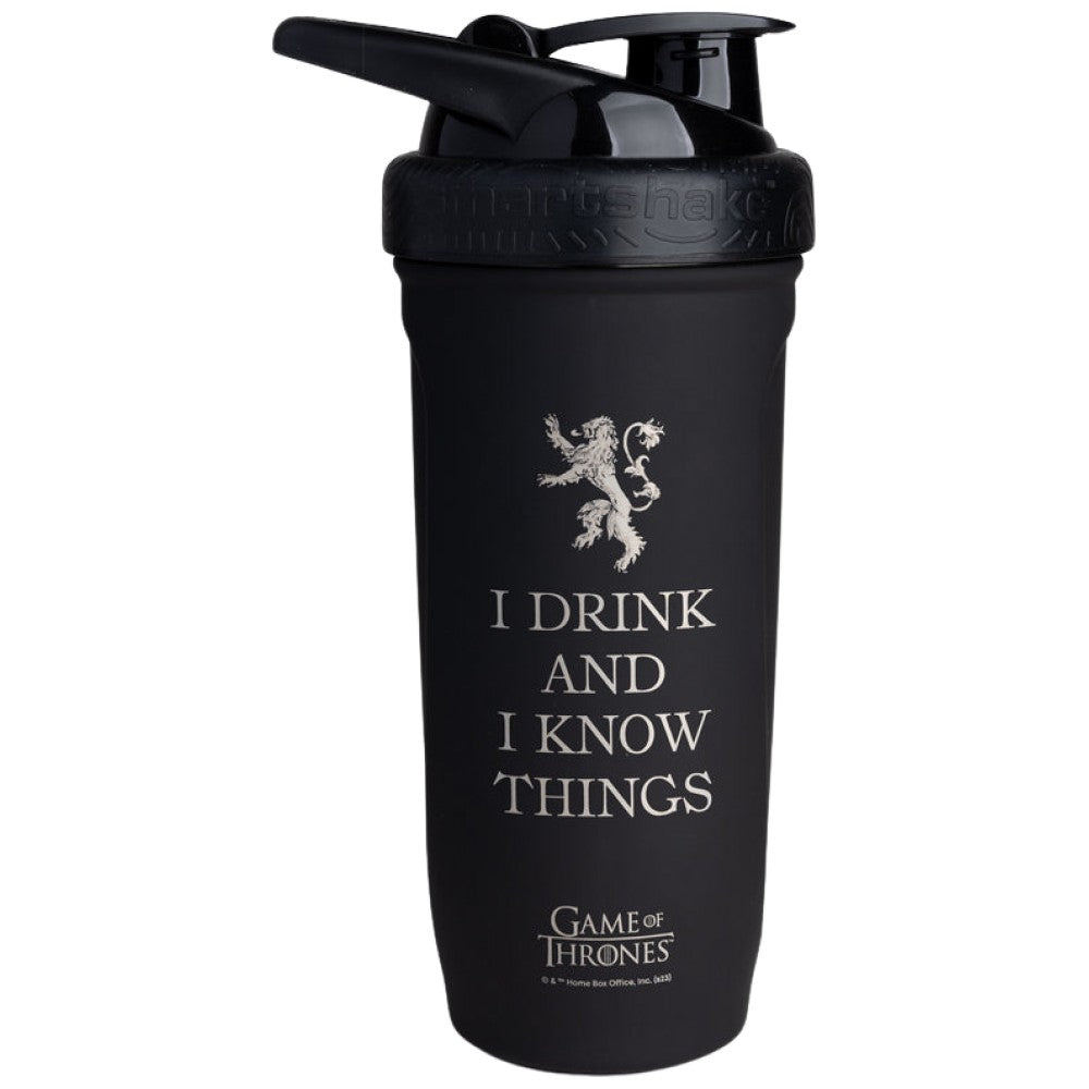 Smart Reforce Stainless Steel Shaker | Game Of Thrones I Drink and I Know Things