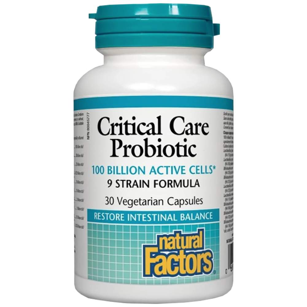 Critical Care Probiotic 100 Billion Active Cells, 9 Strain Formula