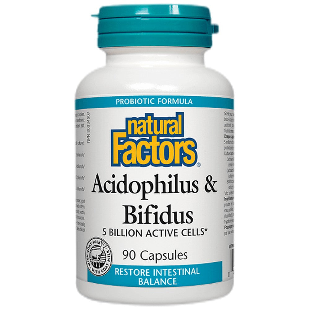 Acidophilus & Bifidus | 5 Billion Active Cells