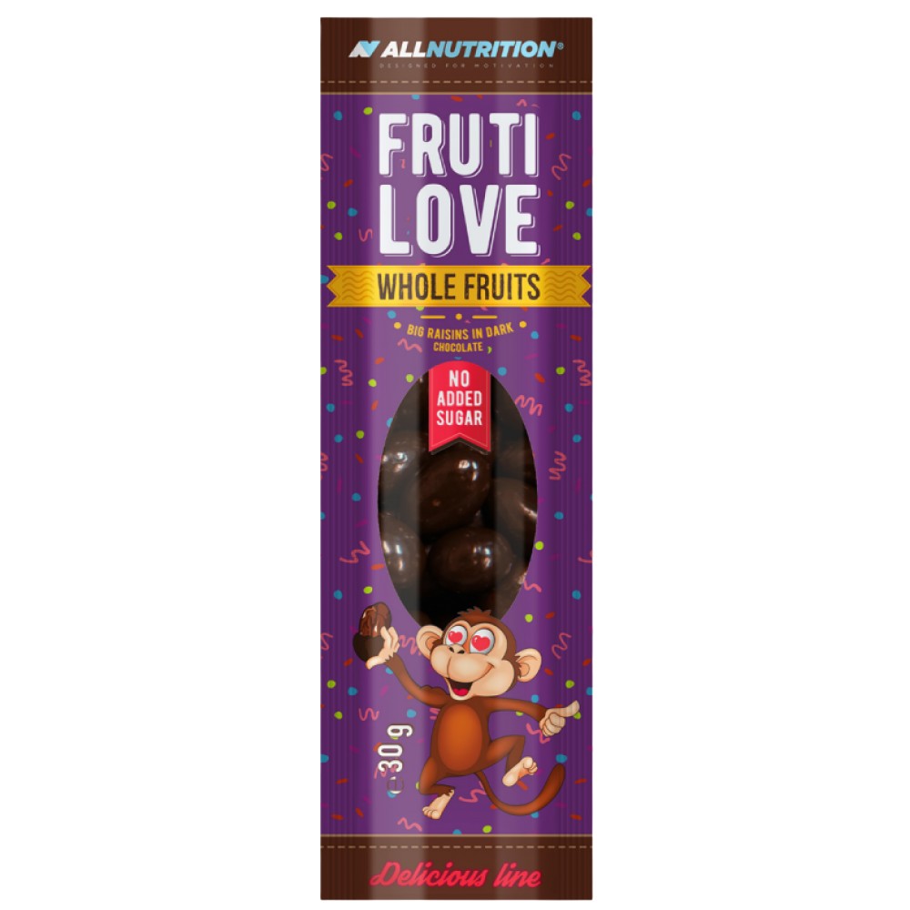 FrutiLove | Big Raisins in Dark Chocolate