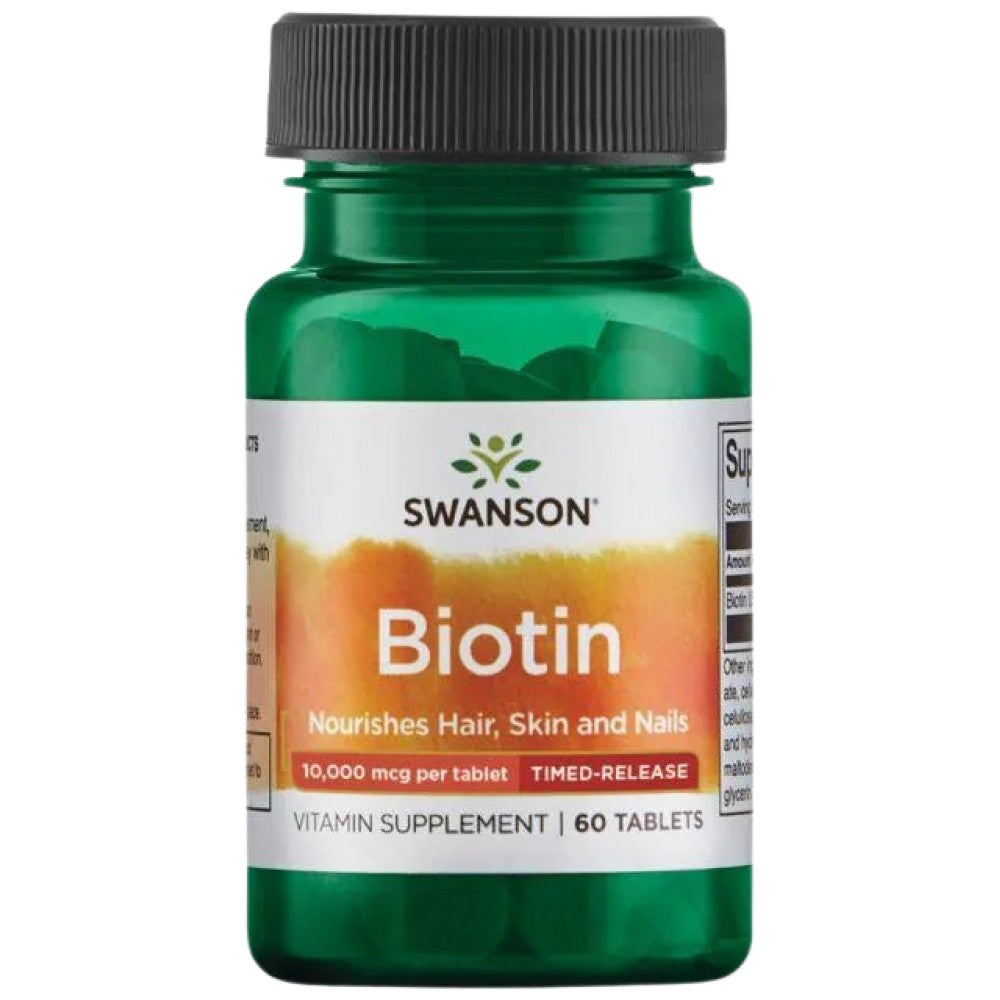 Biotin 10,000 mcg | Timed-Release