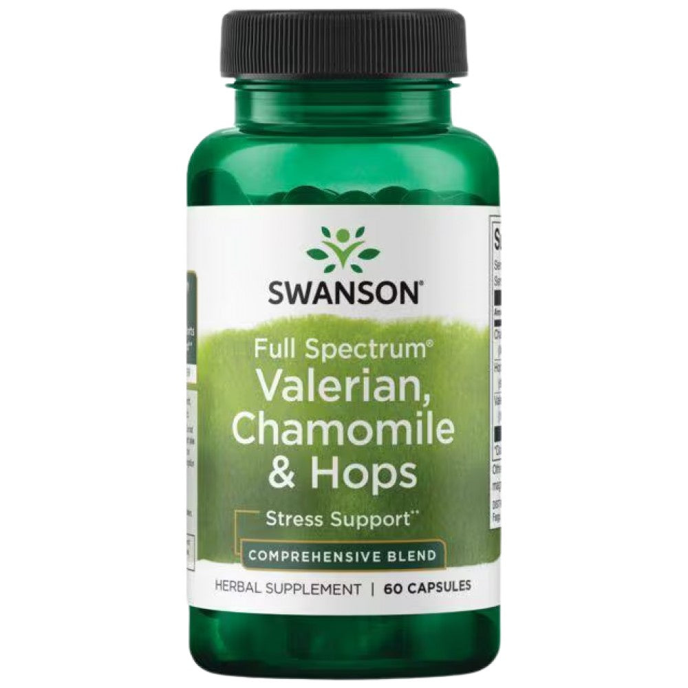 Full Spectrum Valerian, Chamomile & Hops