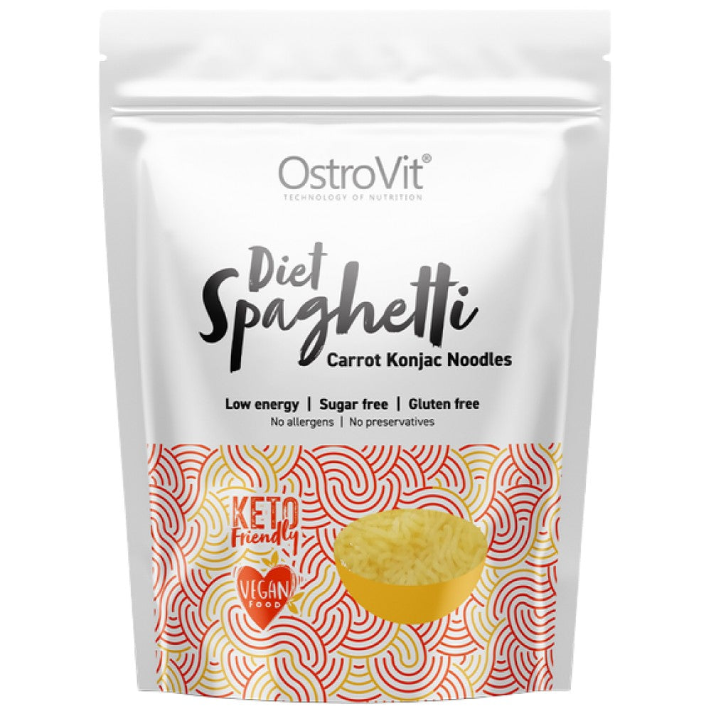 Diet Spaghetti + Carrot / Keto-Friendly Low-Calorie Konjac Noodles