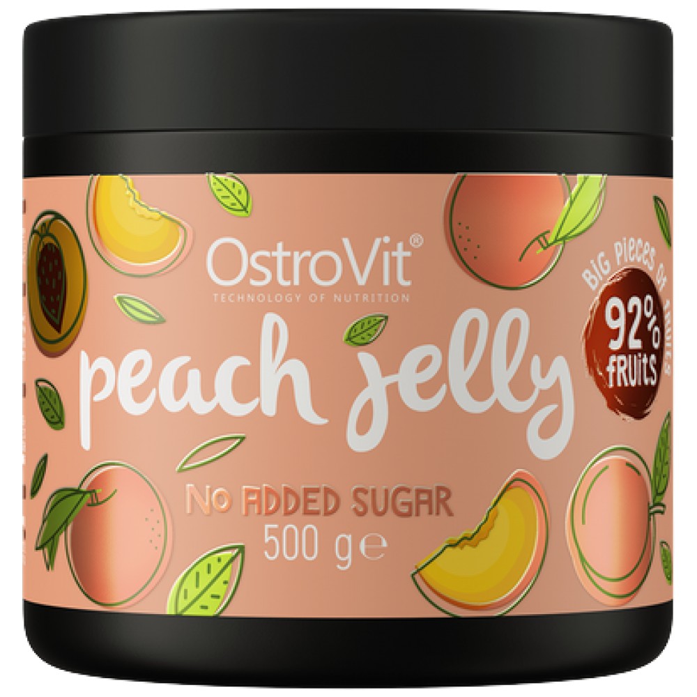 Peach Jelly | 92% Real Fruits ~ No Added Sugar