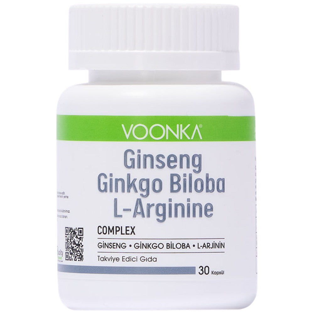 Ginseng Ginkgo Biloba L-Arginine
