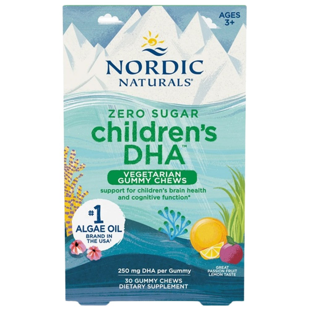 Children's DHA Vegetarian Gummy Chews 250 mg