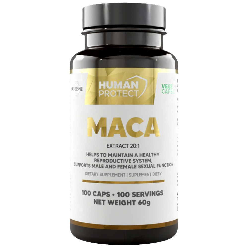Maca 500 mg | with Black Pepper Extract