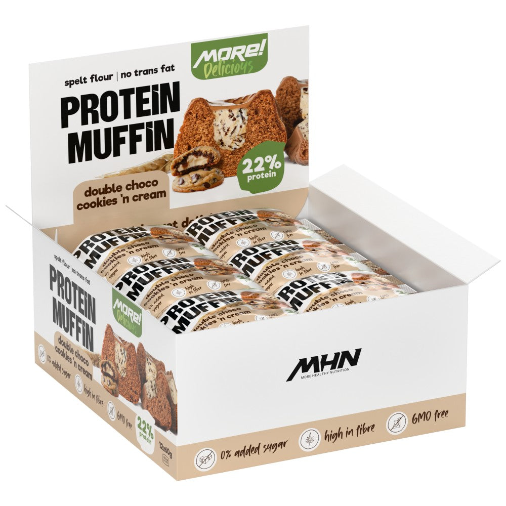 Protein Muffin Double with Zero Added Sugar | New Improved Formula