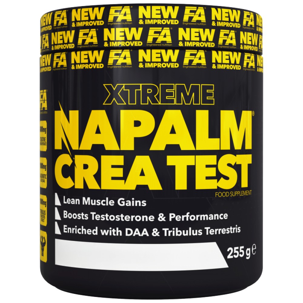 Napalm Crea Test | with DAA & Tribulus
