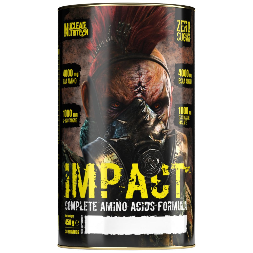 Nuclear Impact | Complete Amino Acids Formula - BCAA, EAA, Glutamine, Citrulline