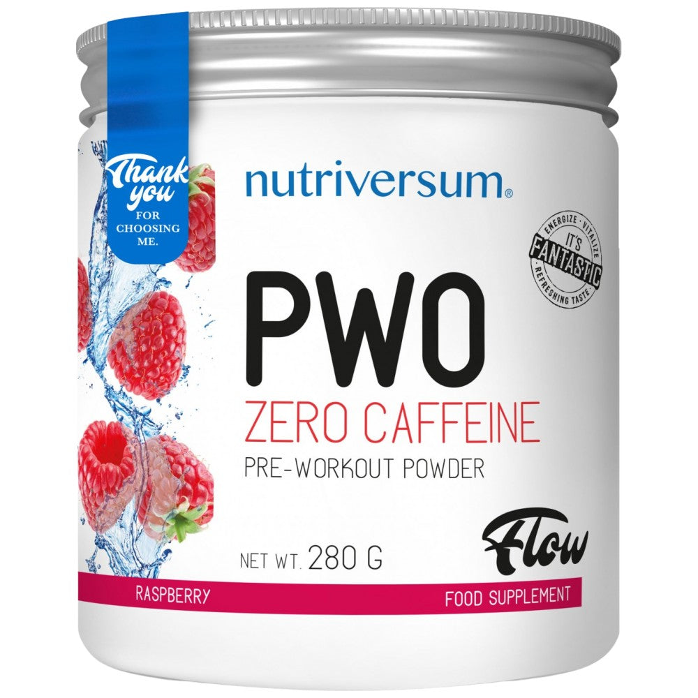 PWO Zero Caffeine | Stim-Free Pre-Workout Powder