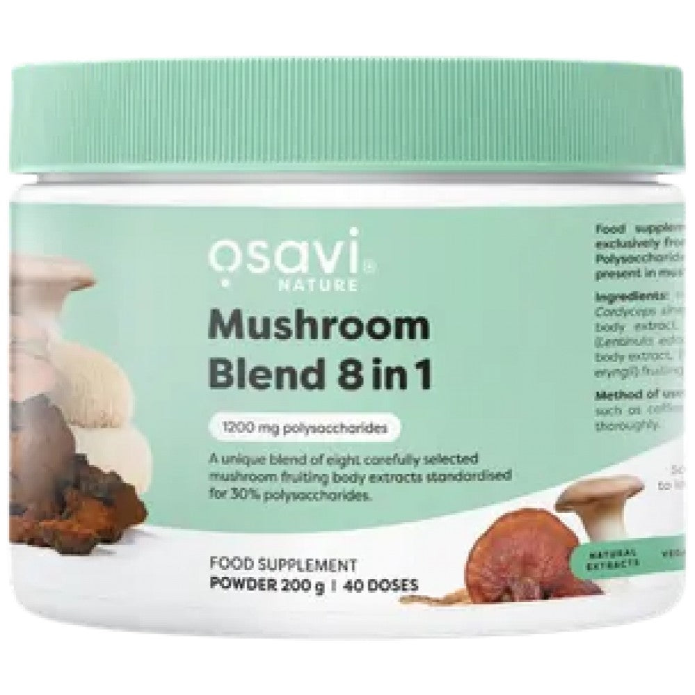 Mushroom Blend 8 in 1 | Lion's Mane, Cordyceps, Reishi, Chaga, Maitake & Shiitake