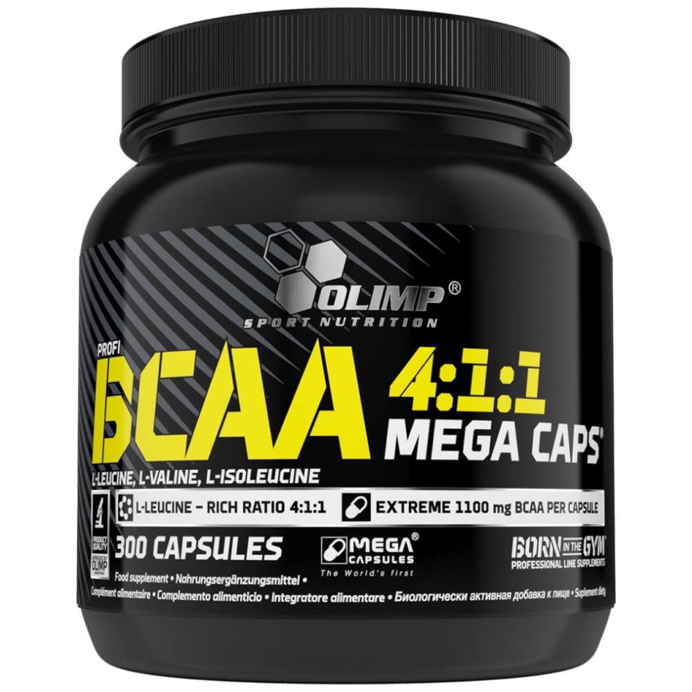 BCAA 4:1:1 Mega Caps