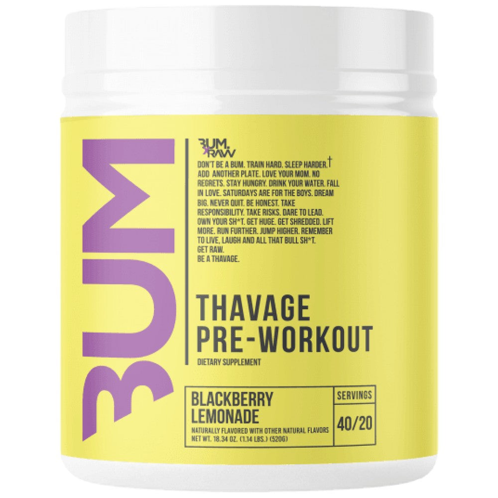 CBUM Thavage Pre-Workout | with Nitrosigine
