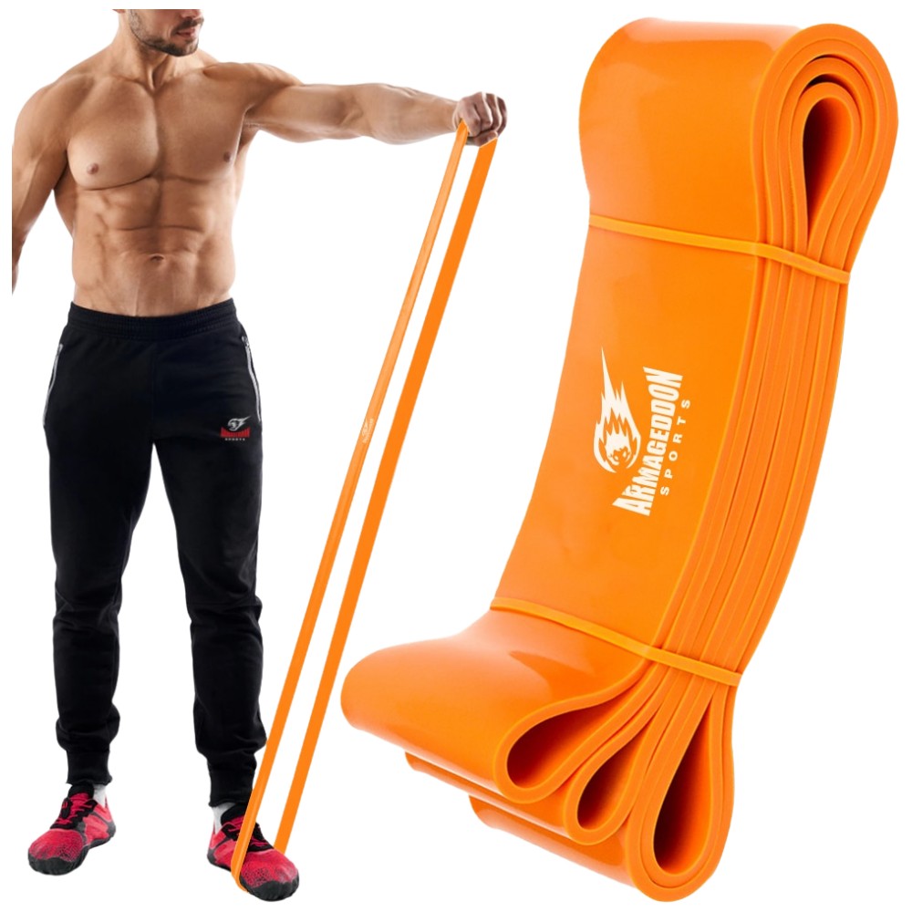 Ластична лента за упражнения Оранжев / Resistance Band Orange
