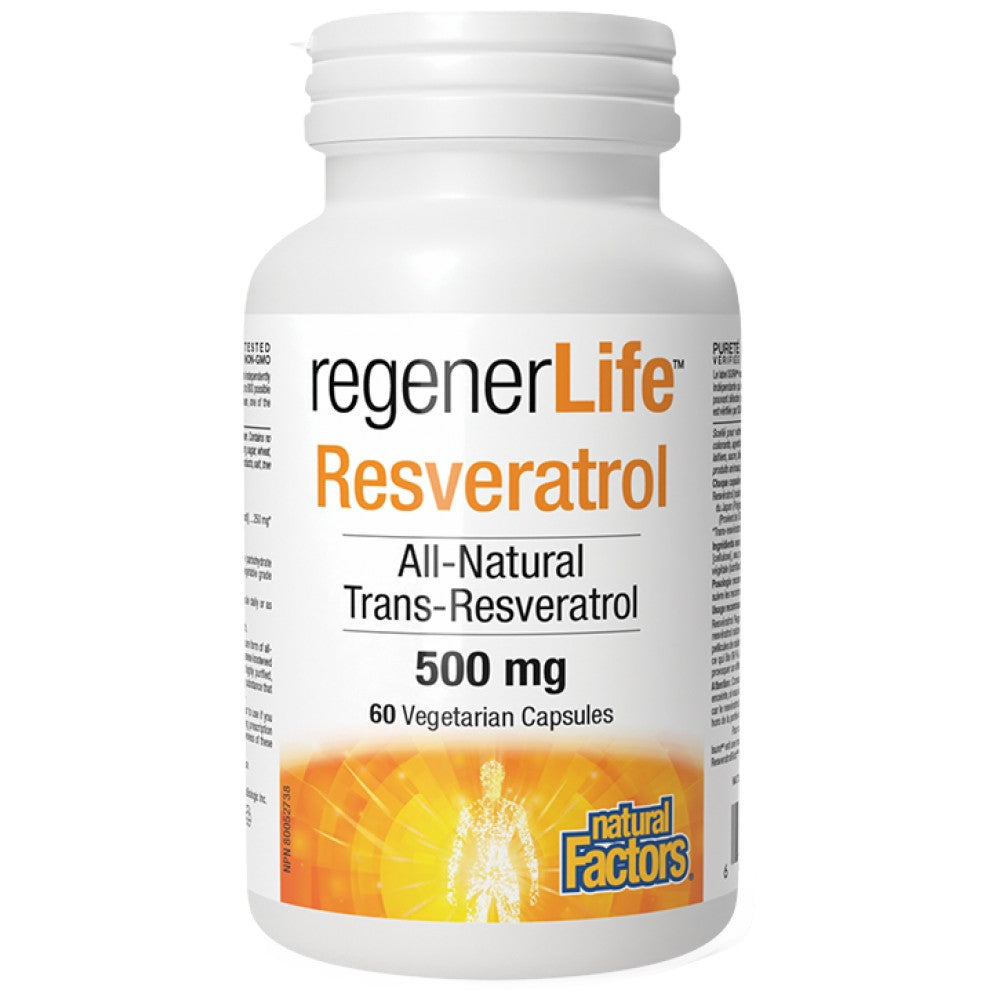 Rеgener Life™ Resveratrol 500 mg