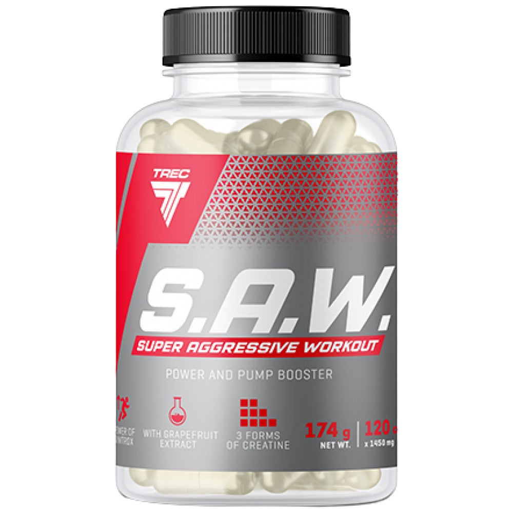 S.A.W. Caps | Super Aggressive Pre-Workout