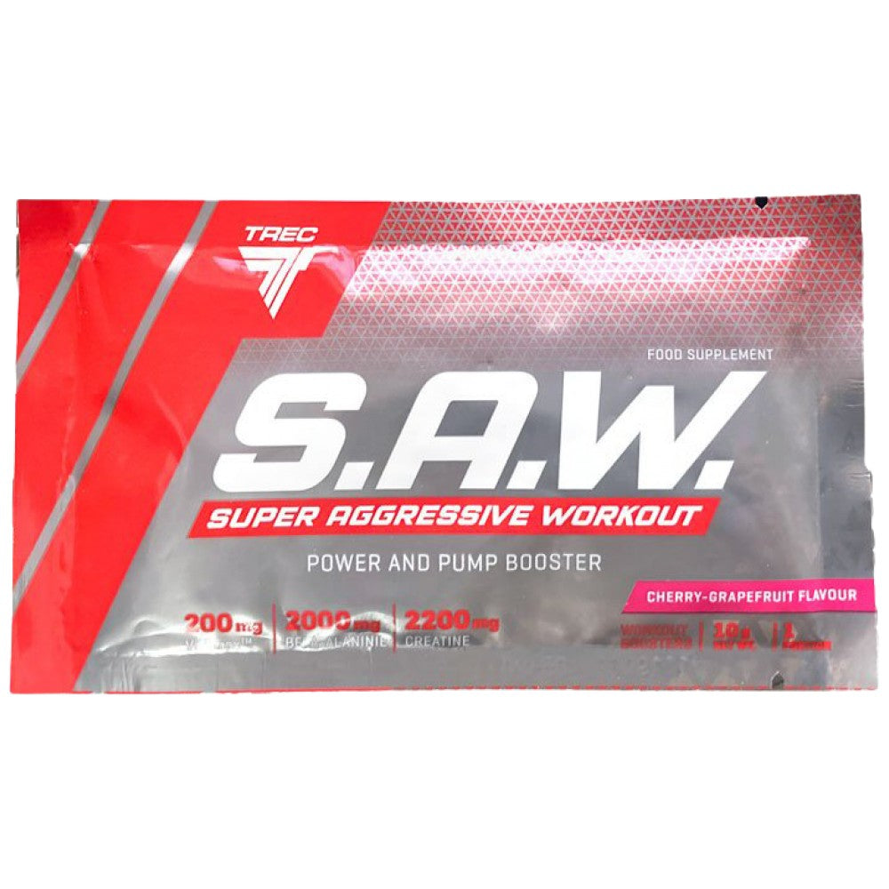S.A.W. Powder | Super Aggressive Pre-Workout