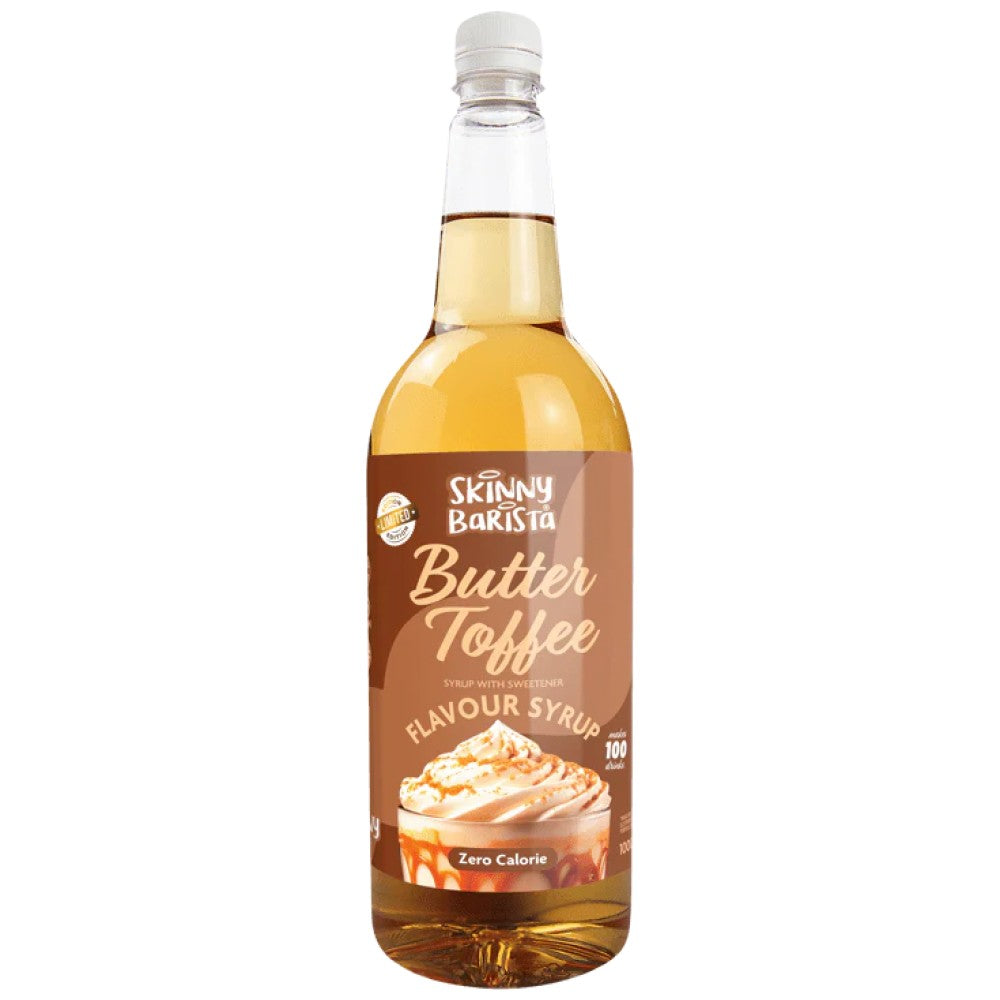 Skinny Barista Zero Calorie Coffee Syrup | Butter Toffee