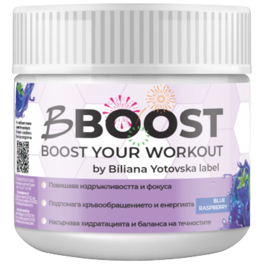 Bboost Pre-Workout Formula | with Herbs & Electrolytes