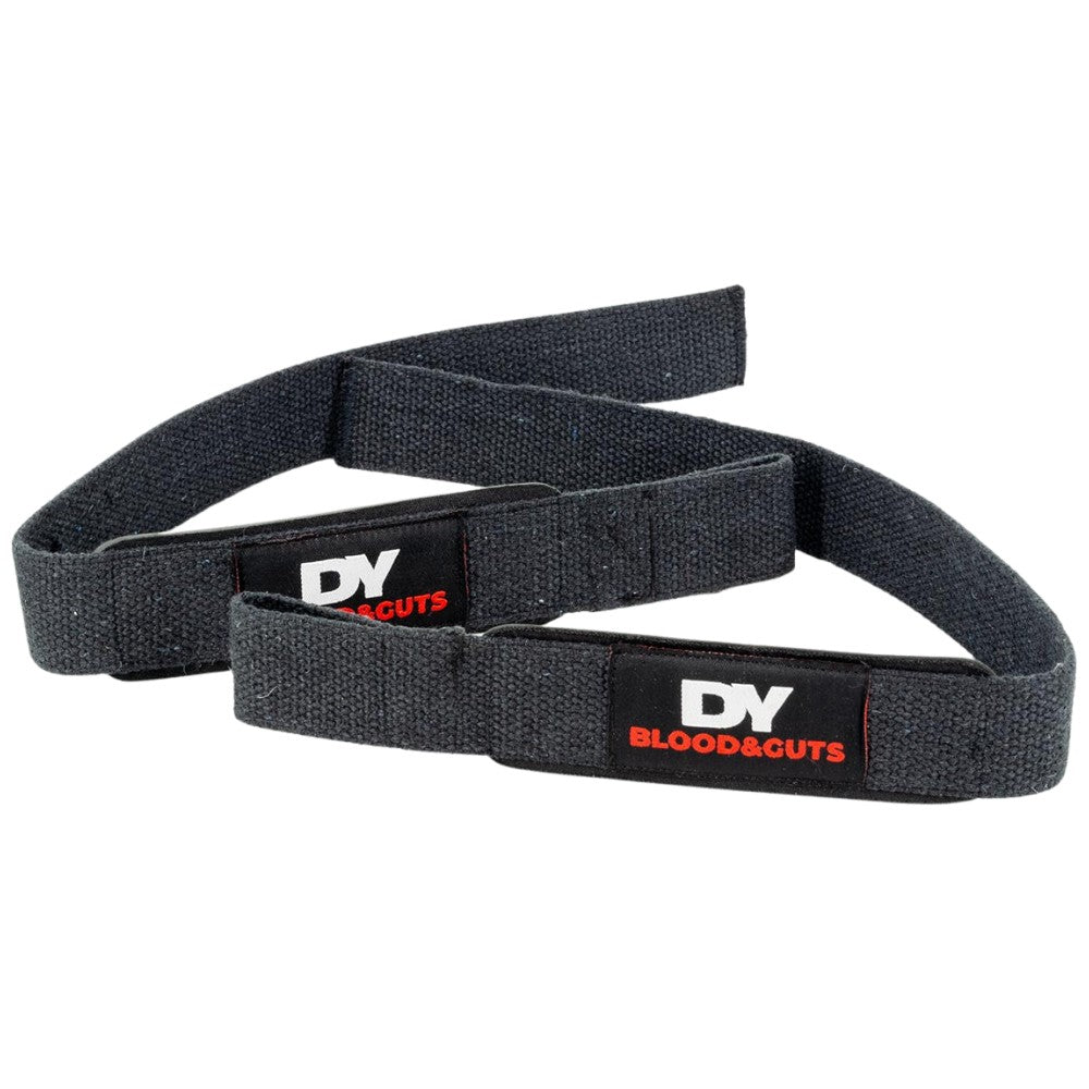 DY Blood & Guts Lifting Straps | Cotton