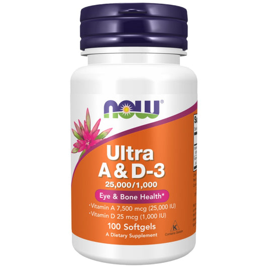 Ultra A &amp; D-3 | Vitamin A 25.000 &amp; Vitamin D 1000 IU
