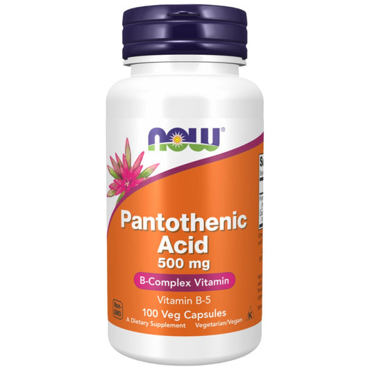 Vitamin B-5 / Pantothenic Acid 500 mg
